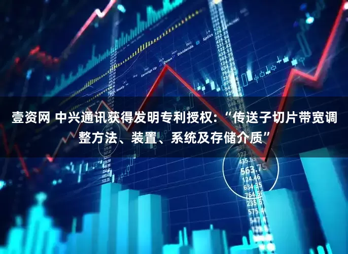壹资网 中兴通讯获得发明专利授权: “传送子切片带宽调整方法、装置、系统及存储介质”